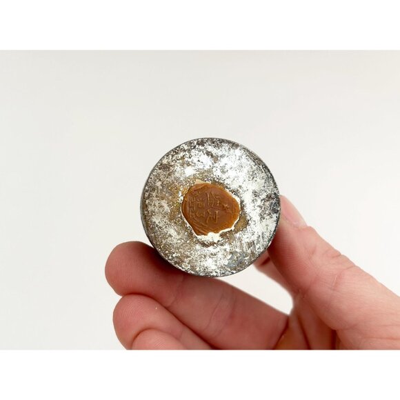 Japanense Handmade Blue Ceramic Floral Painted Oval Trinket | jewelry | Ring Box - Picture 6 of 15